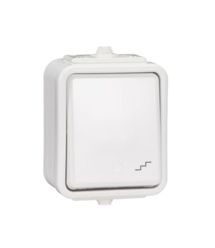 Cedar Łącznik schodowy IP44 biały Schneider WNT600C01