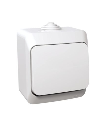 Cedar Plus Łącznik 1-biegunowy IP44 biały Schneider WDE000510