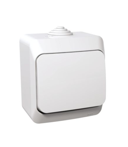 Cedar Plus Łącznik schodowy IP44 biały Schneider WDE000560