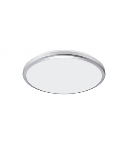 Plafoniera hermetyczna LED PLANAR LED 12W SILVER 4000K 03838 sthrum