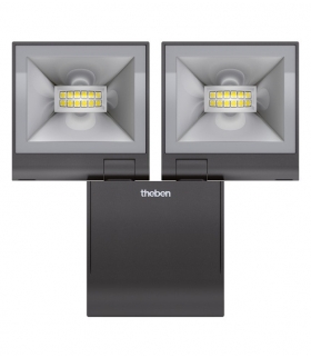 LAMPA LED theLEDA S 20L WH BIAŁA 2x10W IP55 ŚWIATŁO BIAŁE NEUTRALNE