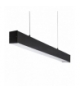 Oprawa liniowa pod tuby LED T8 ALIN 4LED 1230mm G13 czarny Kanlux 27414