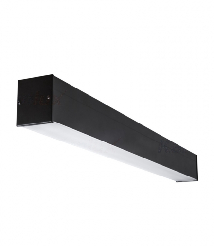 Oprawa liniowa pod tuby LED T8 ALIN 4LED 620mm NT G13 czarny Kanlux 27417