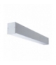 Oprawa liniowa pod tuby LED T8 ALIN 4LED 620mm NT G13 srebrny Kanlux 27418