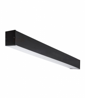 Oprawa liniowa pod tuby LED T8 ALIN 4LED 1230mm NT G13 czarny Kanlux 27420