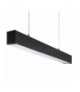 Oprawa liniowa pod tuby LED T8 ALIN 4LED 1530mm G13 czarny Kanlux 27423