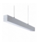 Oprawa liniowa pod tuby LED T8 ALIN 4LED 1530mm G13 srebrny Kanlux 27424