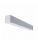 Oprawa liniowa pod tuby LED T8 ALIN 4LED 620mm NT G13 srebrny Kanlux 28442