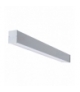 Oprawa liniowa pod tuby LED T8 ALIN 4LED 1230mm NT G13 srebrny Kanlux 28448