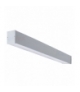 Oprawa liniowa pod tuby LED T8 ALIN 4LED 1530mm NT G13 srebrny Kanlux 28454