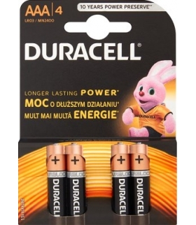 Bateria DURACELL LR03/B4 DURACELL DBLR03BL4