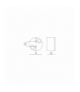 Oprawka ceramiczna K001 na trzonek G5.3 KOBI LIGHT KXK001