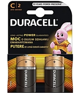 BATERIA DURACELL LR14/B2 DURACELL DBLR14BL2