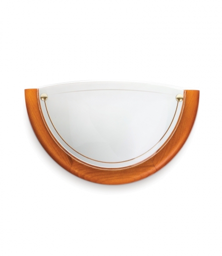 Kinkiet K1/2 CLASSIC DREWNO ORANŻ KOBI LIGHT KRDRK1/ORANŻ