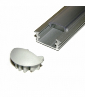 Profil P1S WPUSZCZANY ANODOWANY 1m ALU LED K1PLP1S 1M