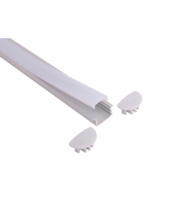Profil P11NA mikro WPUSZCZANY NIEANODOWANY 2m ALU LED K1PLP11NA 2M