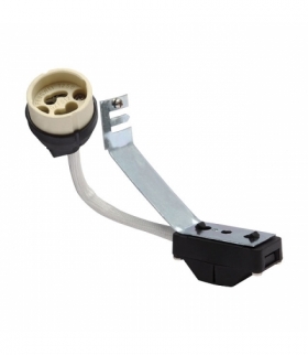 Oprawka ceramiczna K006 Z WYSIĘGNIKIEM na trzonek GU10 KOBI LIGHT KXK006