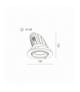 Oprawa LED NEXPULLOUT NP1 35W 35° 3000K CZARNA NEXUS 02NSTP13EA0C