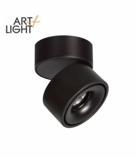 Oprawa LAHTI MINI CZARNA 8W barwa CIEPŁOBIAŁA KOBI LIGHT KQLM8B