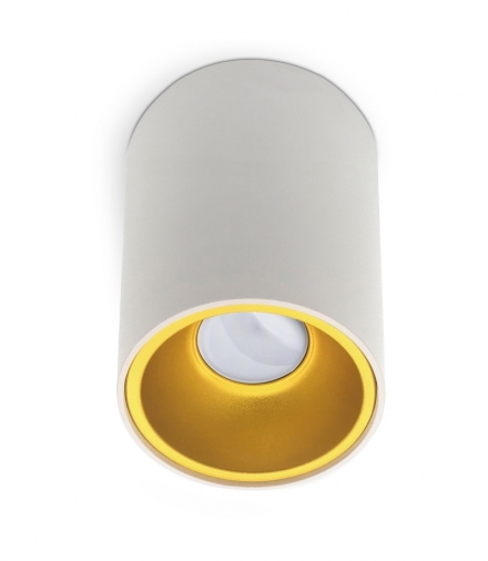 Oprawa do nabudowania KIVI BIAŁO-ZŁOTA KOBI LIGHT KPKIWHG