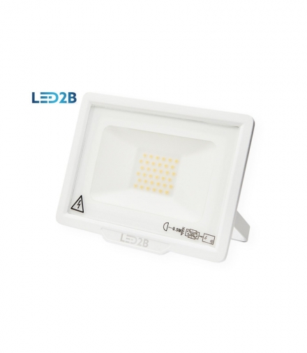 Oprawa LED MH 30W BIAŁA barwa ZIMNOBIAŁA LED2B KOBI LIGHT KFLNL30ZBBI