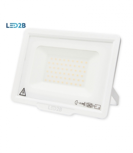 Oprawa LED MH 50W BIAŁA barwa ZIMNOBIAŁA LED2B KOBI LIGHT KFLNL50ZBBI