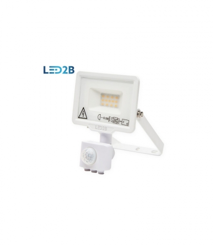 Oprawa LED MHC z czujnikiem 10W BIAŁA barwa ZIMNOBIAŁA LED2B KOBI LIGHT KFLNLC10ZBBI