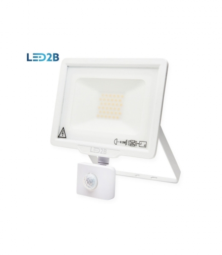 Oprawa LED MHC z czujnikiem 30W BIAŁA barwa CIEPŁOBIAŁA LED2B KOBI LIGHT KFLNLC30CBBI