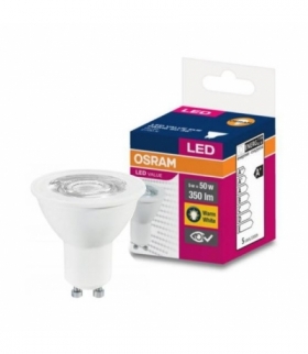 Żarówka OSRAM LED Value GU10 5W 36° barwa CIEPŁOBIAŁA OSRAM IGU5WCB