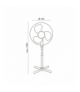 Wentylator podłogowy ROTO WP 45W KOBI LIGHT KZROWP45W1
