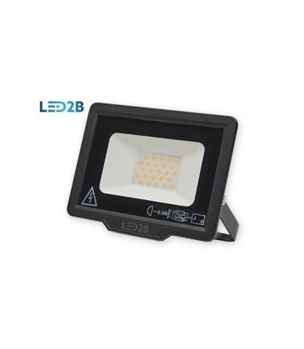 Oprawa LED MH 20W CZARNA barwa NEUTRALNA LED2B KOBI LIGHT KFLNL20NBCZ