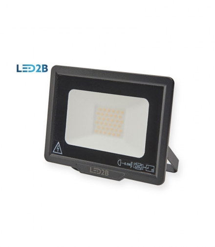 Oprawa LED MH 30W CZARNA barwa NEUTRALNA LED2B KOBI LIGHT KFLNL30NBCZ