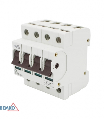 ROZŁĄCZNIK IZOLACYJNY 4P 100A BEMKO A10-R7-4P-100