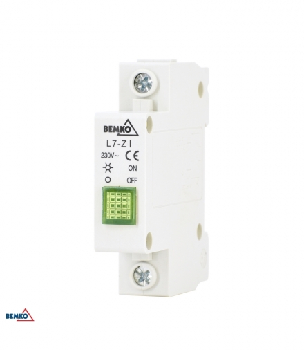 KONTROLKA L7 ZIELONA BEMKO A15-L7-ZI