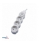 PRZEDŁUŻACZ NA SCHUKO 3X 2P+Z+WYŁ. 1.5MM X 3.0M BEMKO B06-NB3GSW3M