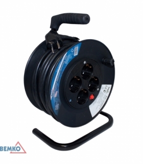 PRZEDŁUŻACZ BĘBNOWY SCHUKO 4 GN. +"0" 25m 3x1,5mm2 BEMKO B16-DG-4ZRS05-25