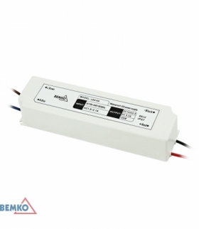 ZASILACZ ELEKTRONICZNY LED HERMETYCZNY IP67 12V 100W BEMKO B42-LDS100
