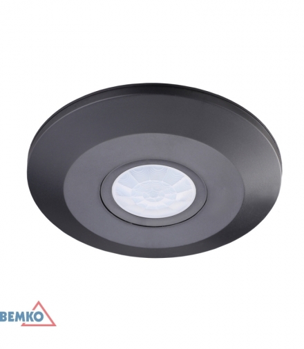 CZUJNIK RUCHU 800W 360* CZARNY BEMKO B50-SES05BL-A