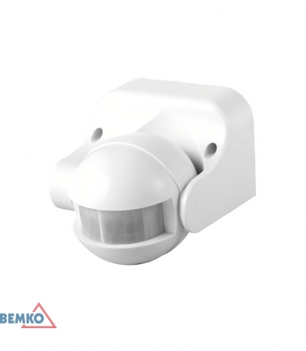 CZUJNIK RUCHU 1200W 180* BIAŁY BEMKO B50-SES09WH