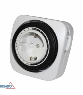 PROGRAMATOR MECHANICZNY 24H SCHUKO-MINI BEMKO B62-TSMD20