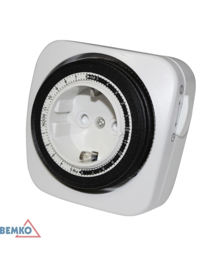 PROGRAMATOR MECHANICZNY 24H SCHUKO-MINI BEMKO B62-TSMD20