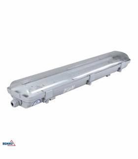 OPRAWA HERM.ALWAR OHB 2X18W ABS+PC IP65 EVG BEMKO C10-OHB218PC