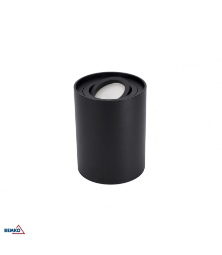 DOWNLIGHT ORTAL REGULOWANA fi96 GU10 MAX. 1x50W CZARNA BEMKO C23-DLO-AR-GU10-150-BL