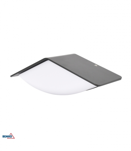 OPRAWA ELEWACYJNA VALANT 7W 4000K 600LM IP65 233X80X90MM KINKIET GRAFIT BEMKO C25-EL1-K-007GR-4K