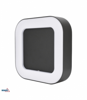 OPRAWA ELEWACYJNA VALIT 10W 3000K 800LM IP65 200X46X196MM KWADRATOWA GRAFIT BEMKO C25-EL2-S-010GR-3K