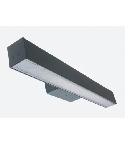 KINKIET QUALIS 56CM 15W 4000K 1800lm SREBRNY KLOSZ PC MIKRO BEMKO C27-QLS-K56A-15B-840B-9006A-1A