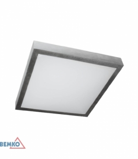PLAFONIERA TOFIR PHS 2X20W E27 IP44 32X32 PC+AL BEMKO C30-PHS220