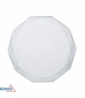 PLAFONIERA LED KAFLER 20W 4000K 1550LM IP20 KLOSZ DIAMENT BEMKO C37-PLB-270D-204