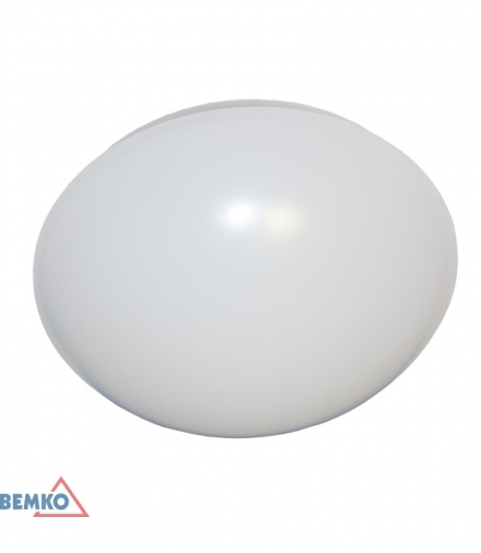 PLAFONIERA TAZAN Z CZUJ. MIKRO.1X25W E27 IP20 FI-28 PMMA+PC BEMKO C38-ST72-125P-MS