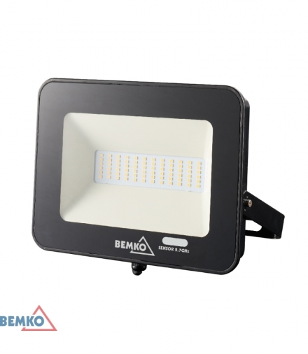 NAŚWIETLACZ LED SMD MODES 50W 5000K 4000LM IP65 CZARNY CZ. MIKR. - do wyczerpania zapasów BEMKO C64-S-LFM-050BL-5K